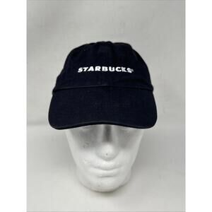 Starbucks Coffee Black Adjustable Work Employee Baseball Dad Hat Cap